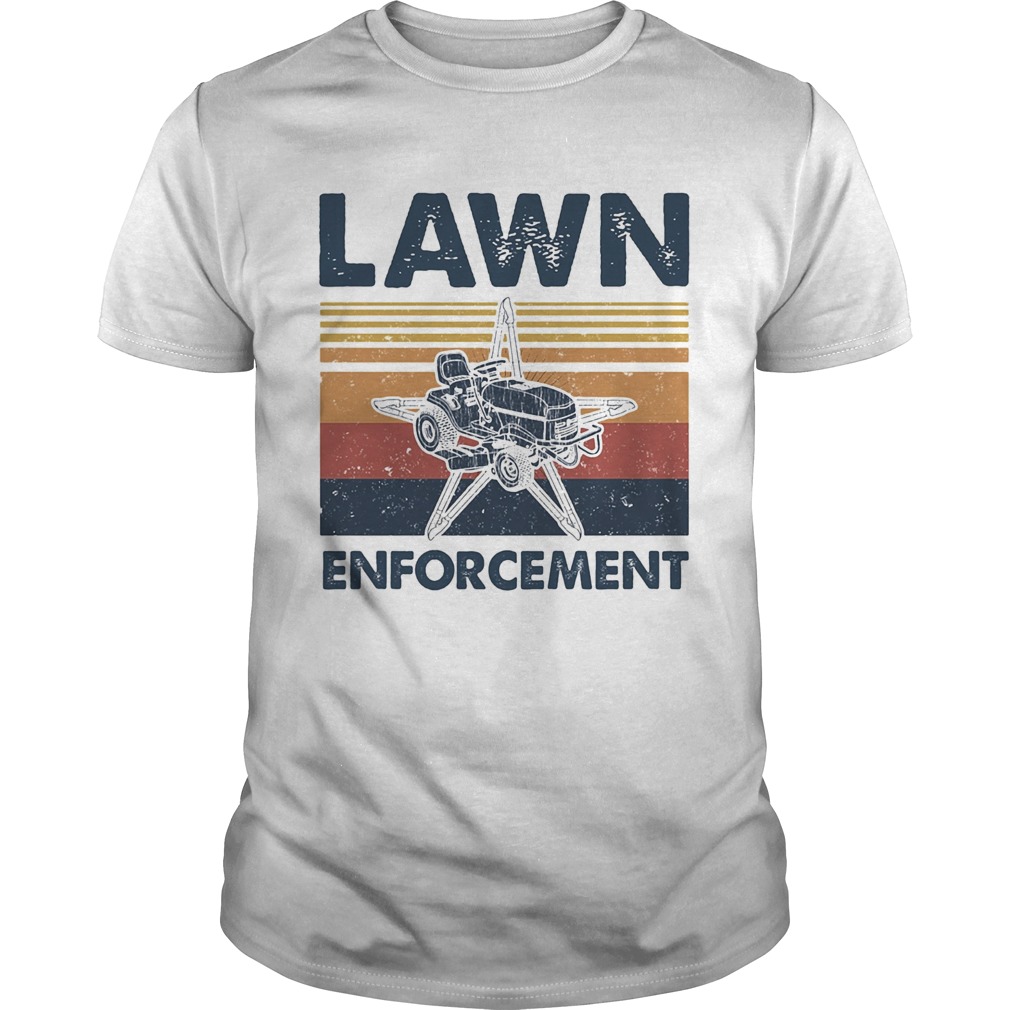 Lawn enforcement vintage  Unisex