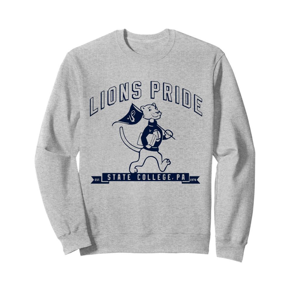 Lions pride state college est 1975 football  Unisex Sweatshirt