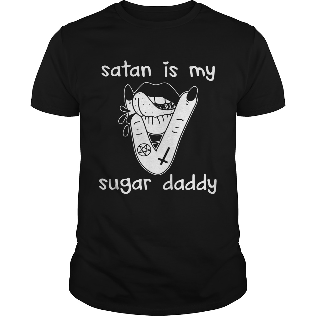 Lips Satan Is My Sugar Daddy shirt