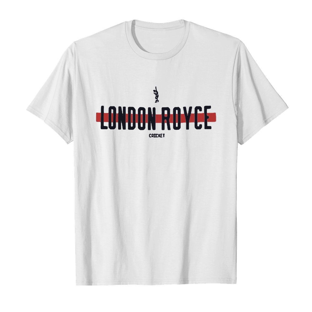 London royce cricket baseball line shirt