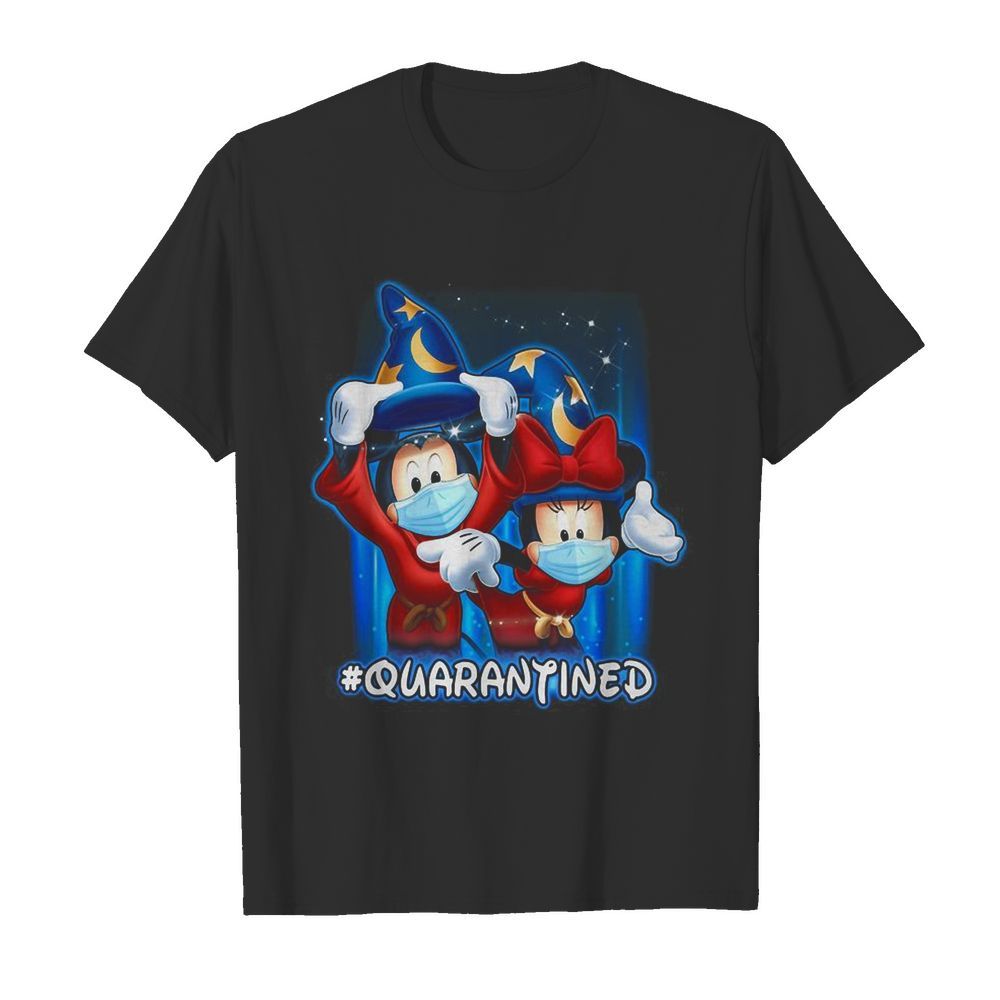 Mickey And Minnie Mouse Mask Fantasia Quarantined shirt