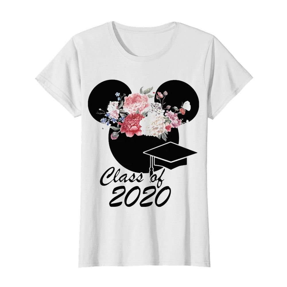 Mickey Flower Class Of 2020  Classic Women's T-shirt