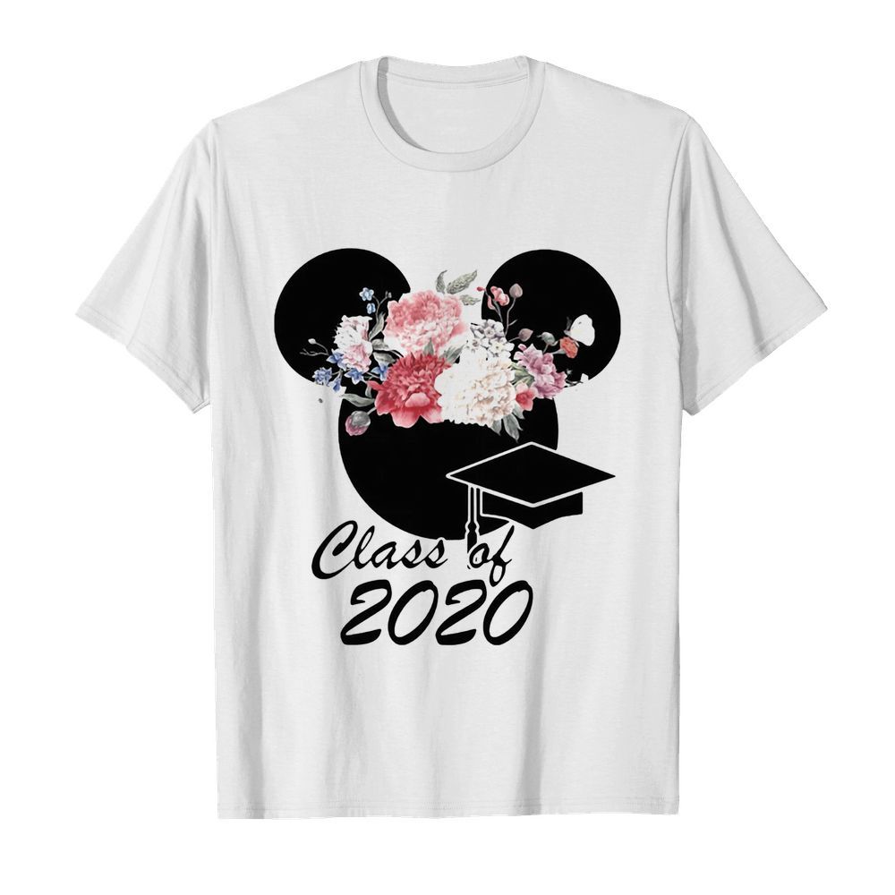 Mickey Flower Class Of 2020  Classic Men's T-shirt