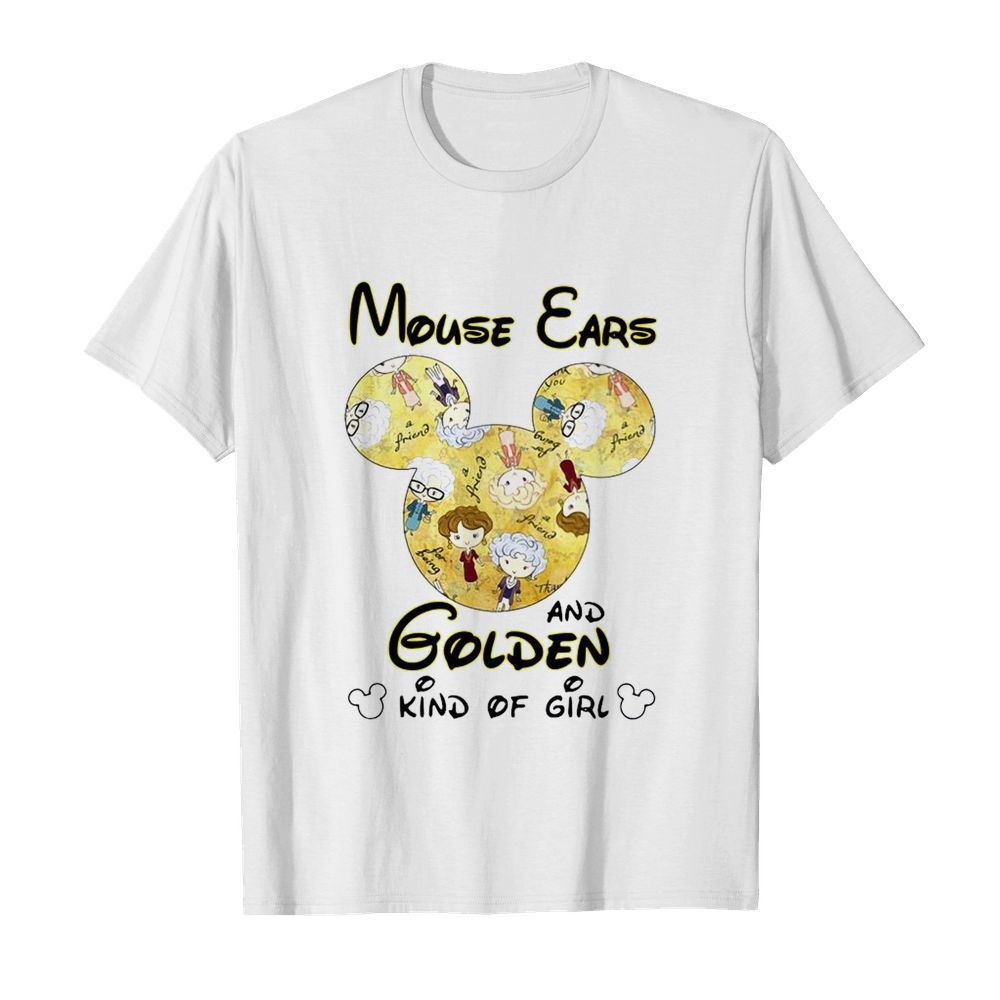 Mickey Mouse Cars And Golden And Kind Of Girl shirt