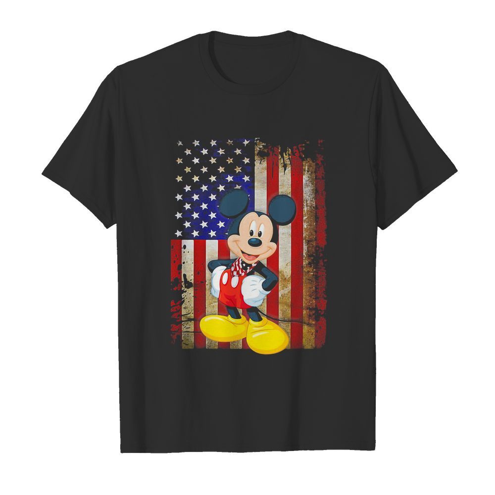 Mickey mouse independence day american flag  Classic Men's T-shirt