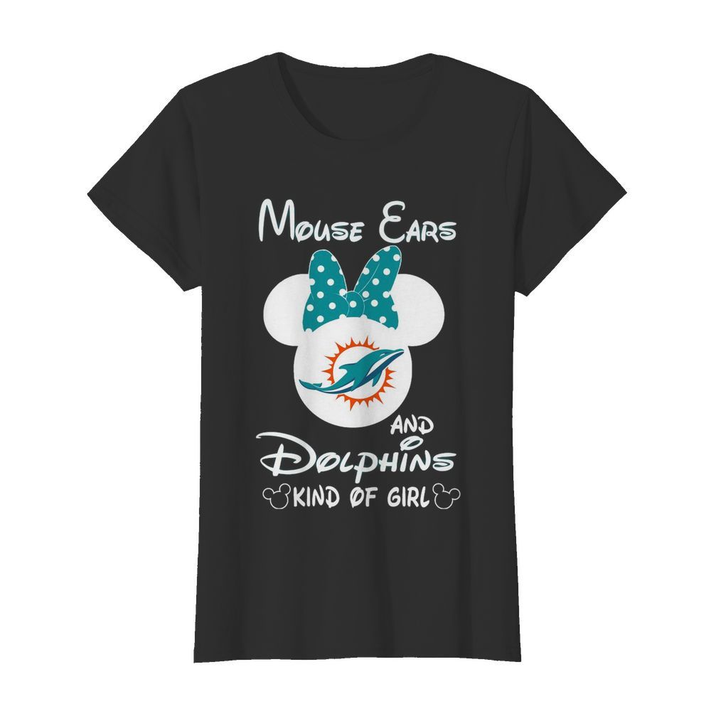 Minnie Mouse Cars And Dolphins Kind Of Girl  Classic Women's T-shirt