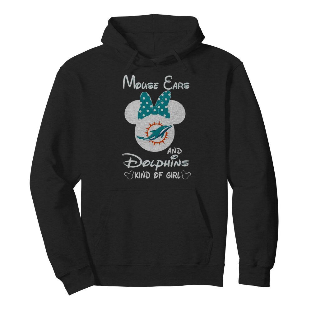 Minnie Mouse Cars And Dolphins Kind Of Girl  Unisex Hoodie