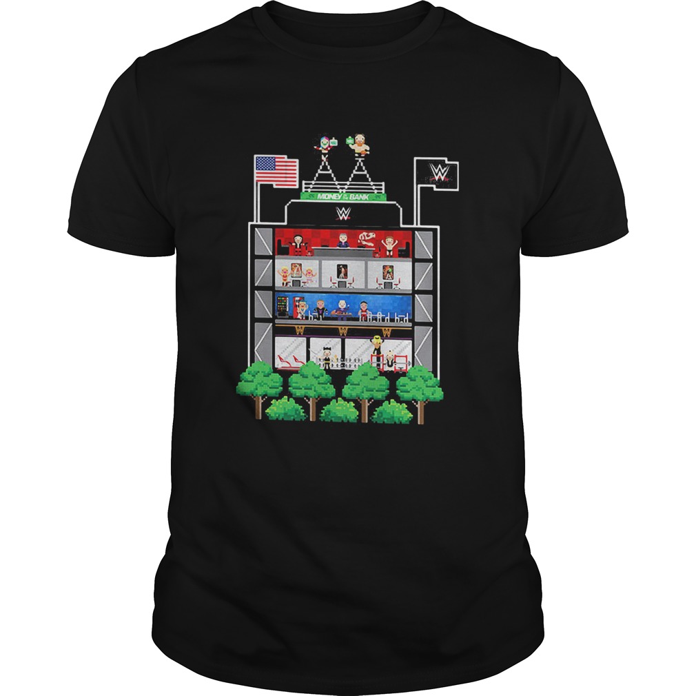 Money in the bank 2020 8bit tower shirt