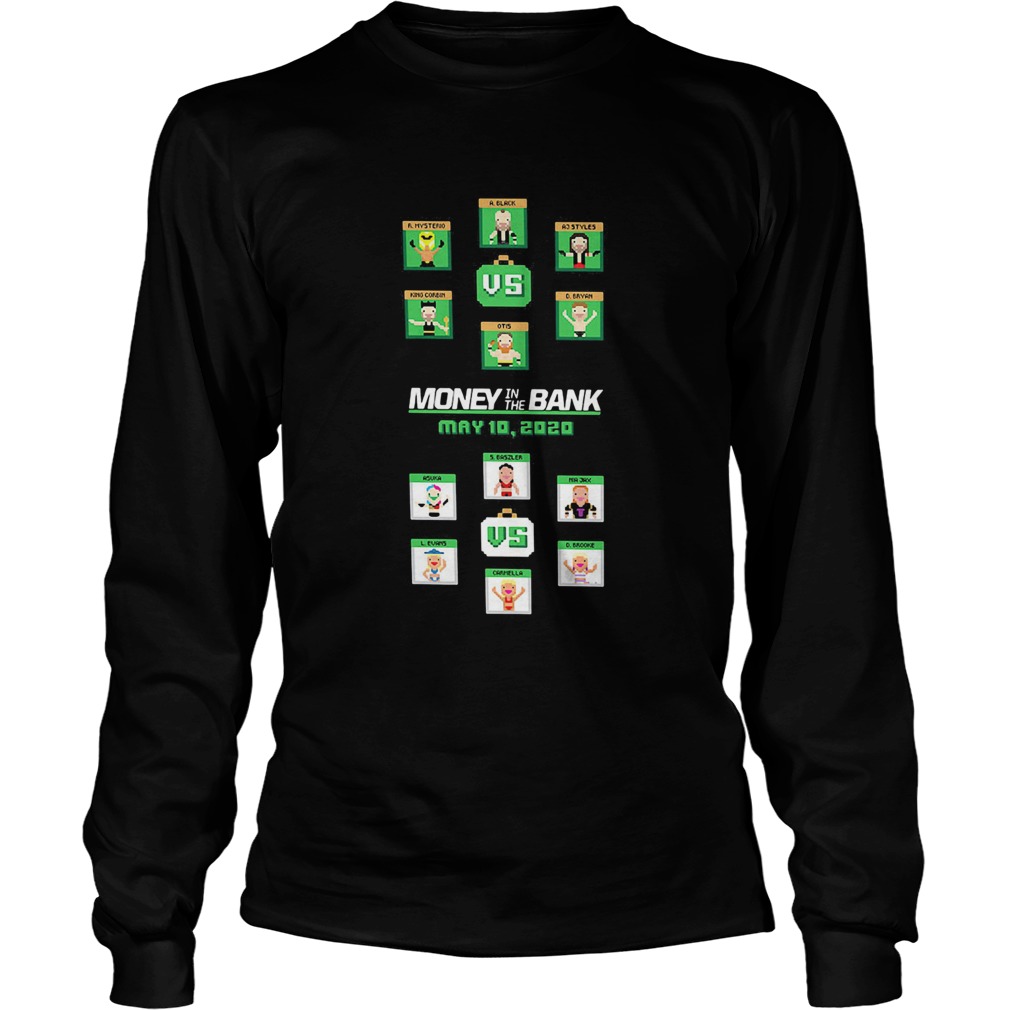 Money in the bank may 2020 8bit tower  Long Sleeve