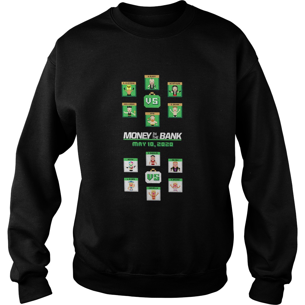 Money in the bank may 2020 8bit tower  Sweatshirt