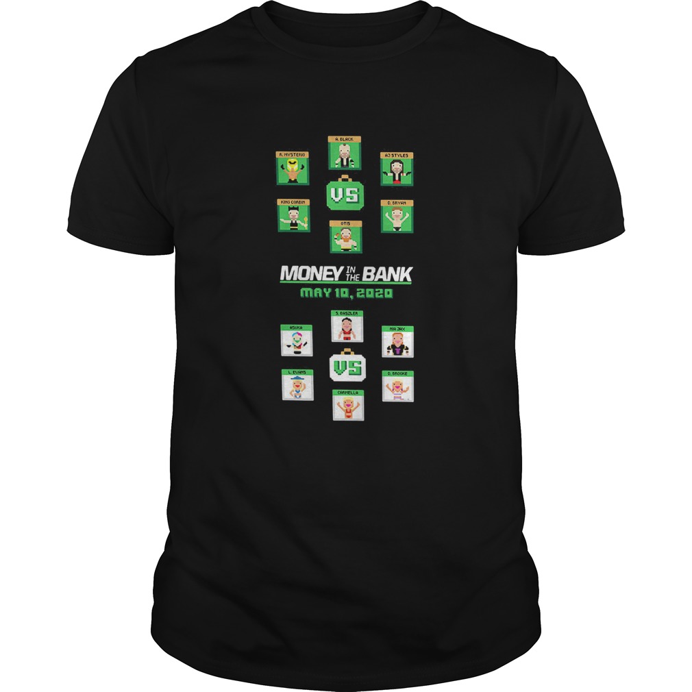 Money in the bank may 2020 8bit tower shirt