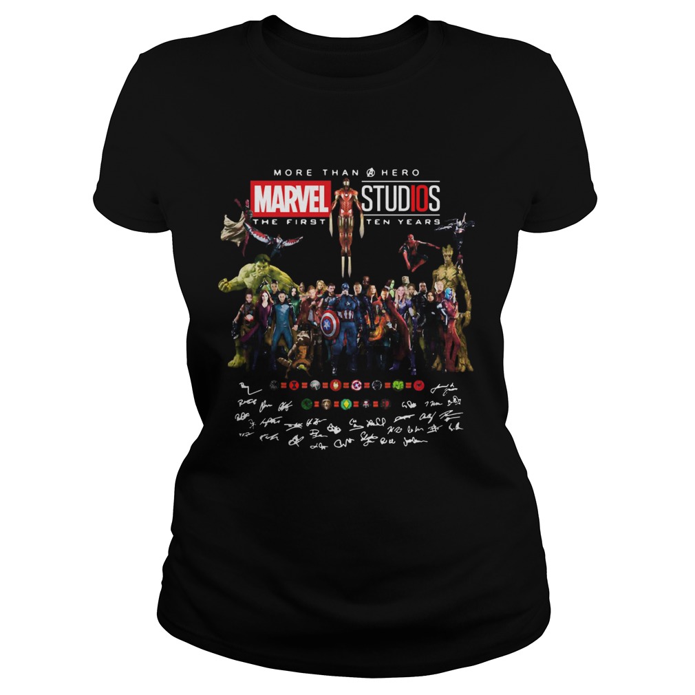 More than hero marvel studios the first ten years signatures  Classic Ladies