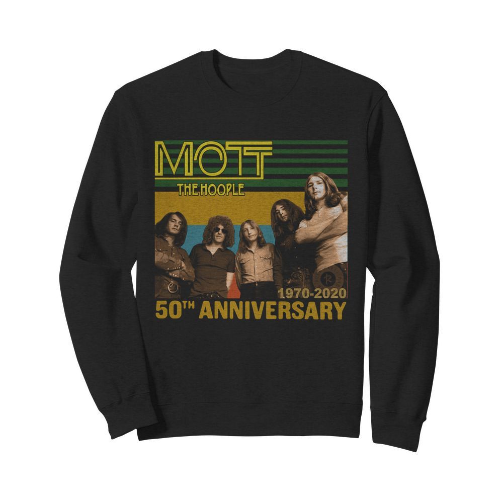 Mott The Hoople 1970-2020 50th Anniversary  Unisex Sweatshirt