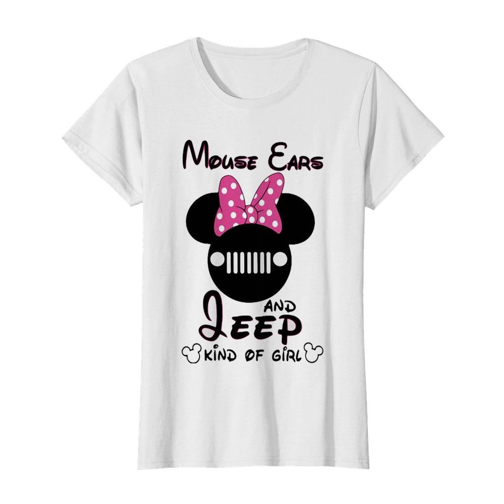 Mouse Cars And Jeep Kind Of Girl  Classic Women's T-shirt