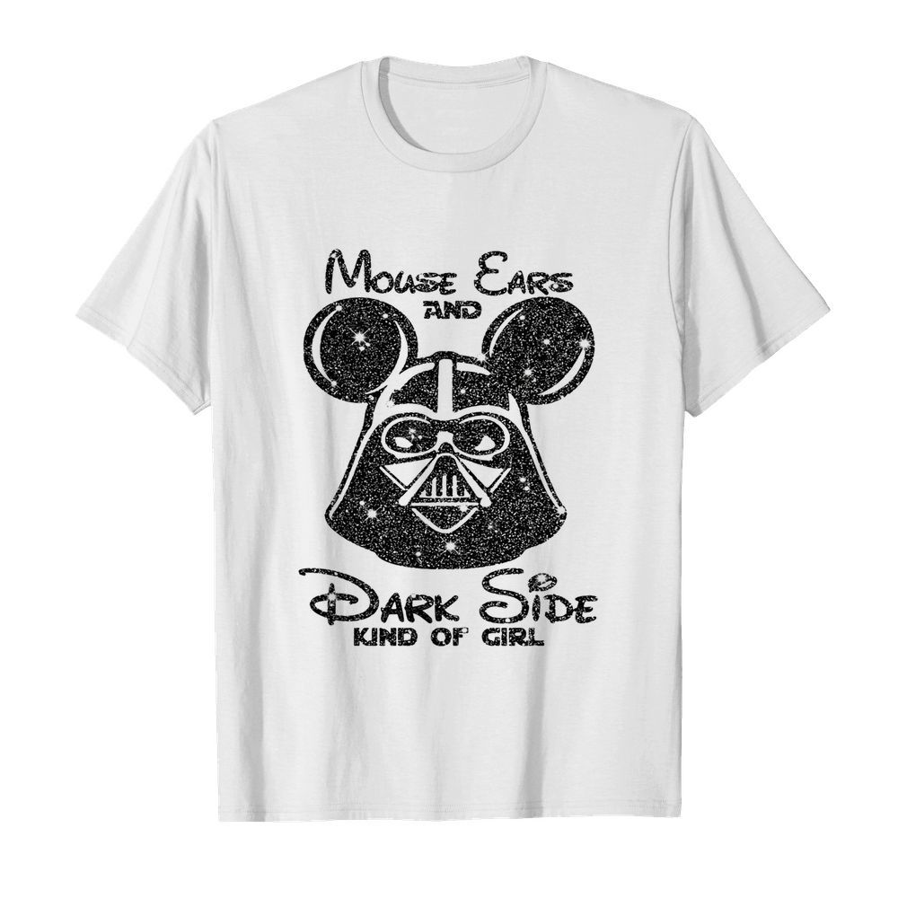 Mouse ears and dark side kindgirl diamond  Classic Men's T-shirt