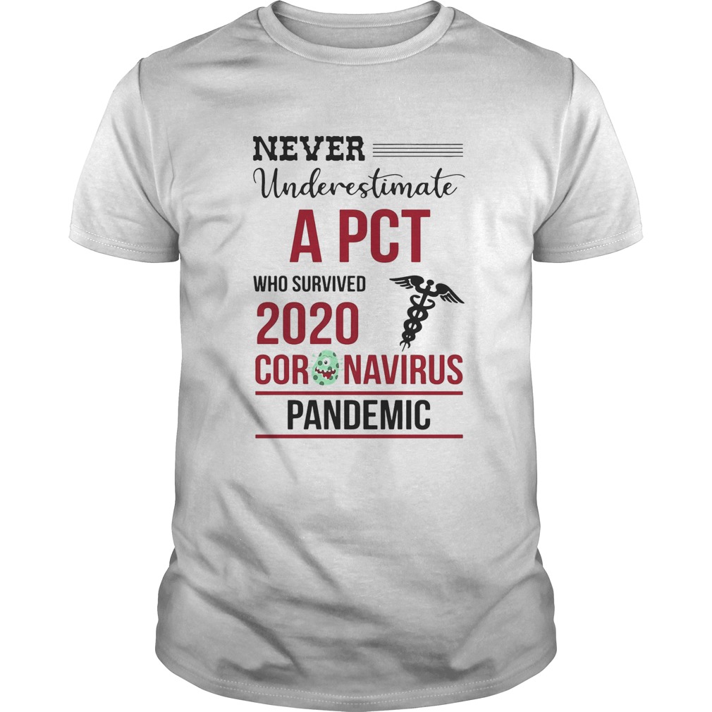 Never underestimate a PCT who survived 2020 coronavirus pandemic  Unisex