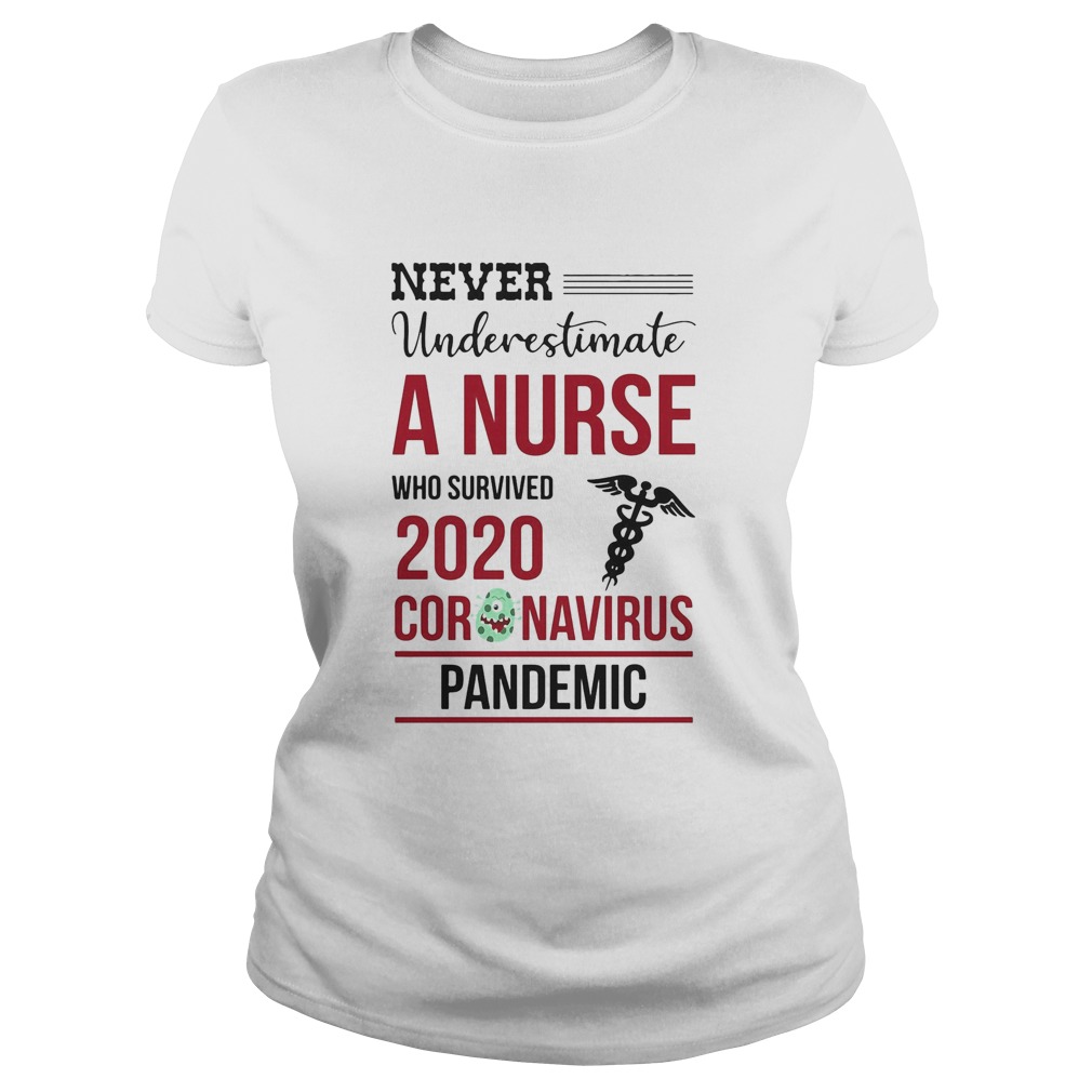 Never underestimate a nurse who survived 2020 coronavirus pandemic CNA  Classic Ladies