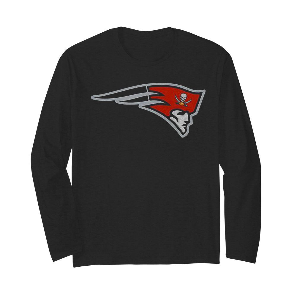 New england patriot tampa bay buccaneers release new logo  Long Sleeved T-shirt 