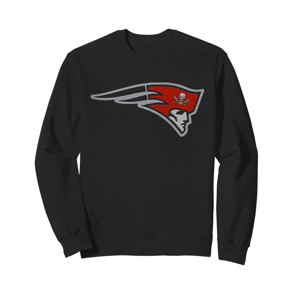 New england patriot tampa bay buccaneers release new logo  Unisex Sweatshirt