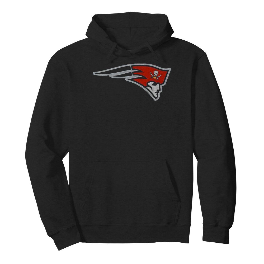 New england patriot tampa bay buccaneers release new logo  Unisex Hoodie