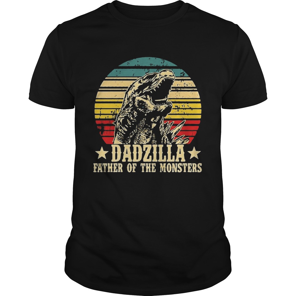 Nice Gorilla Dadzilla Father Of The Monsters shirt