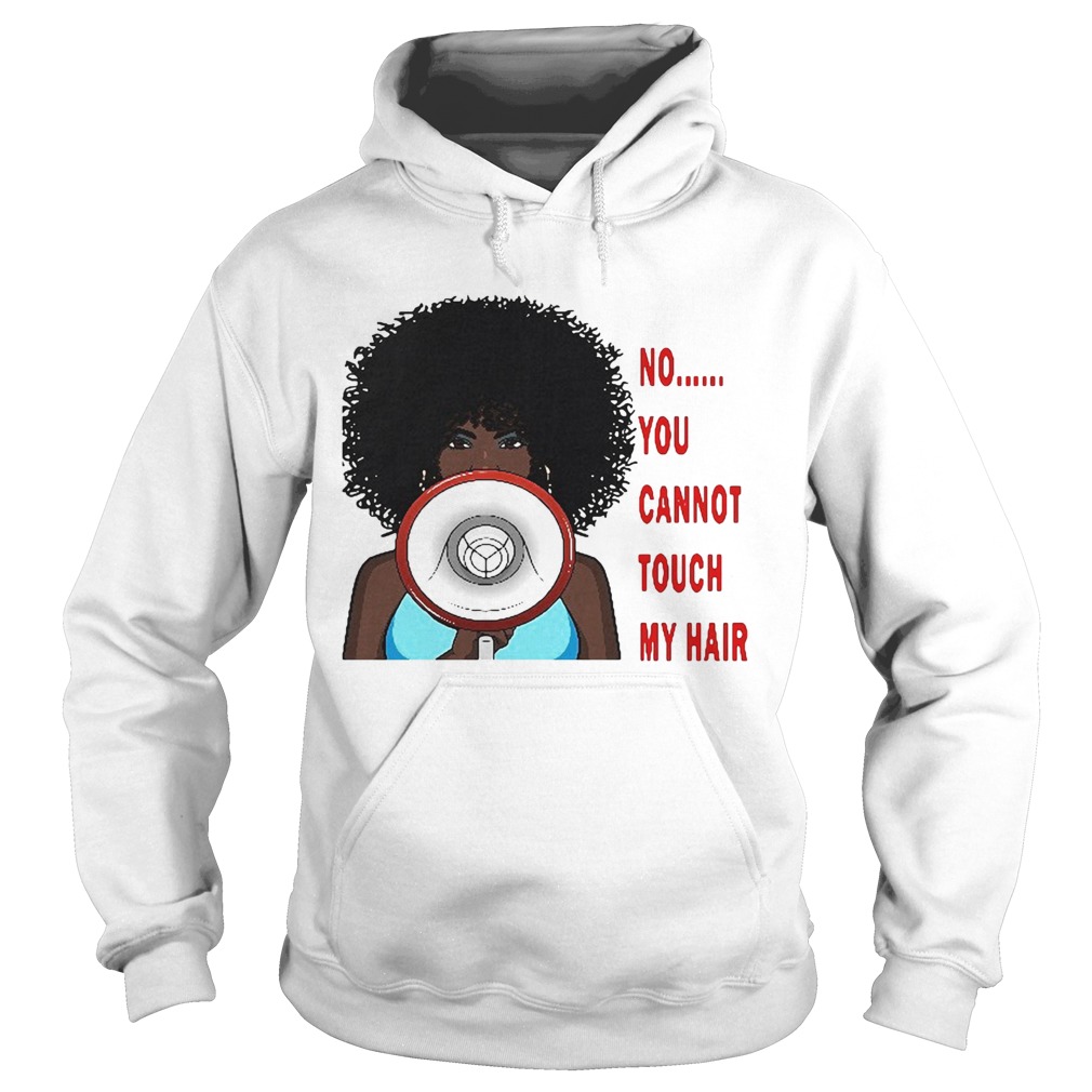 No you cannot touch my hair  Hoodie