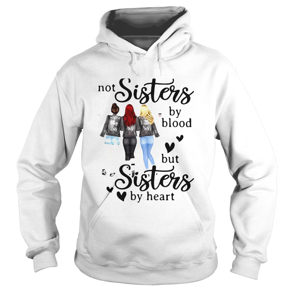 Not Sisters By Blood But Sisters By Heart  Hoodie