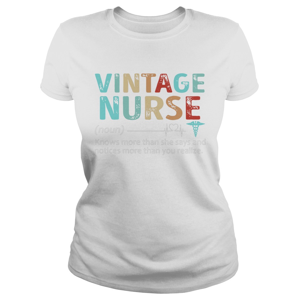 Nurse Knows More Than She Says And Notices More Than You Realize Vintage  Classic Ladies