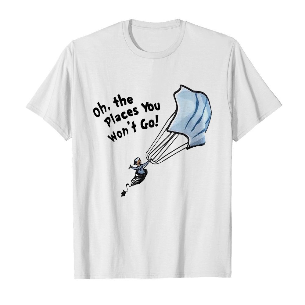 Nurse Mask Oh The Places You Won't Go  Classic Men's T-shirt