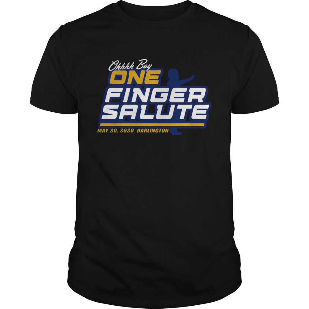 Oh Boy One Finger Salute shirt