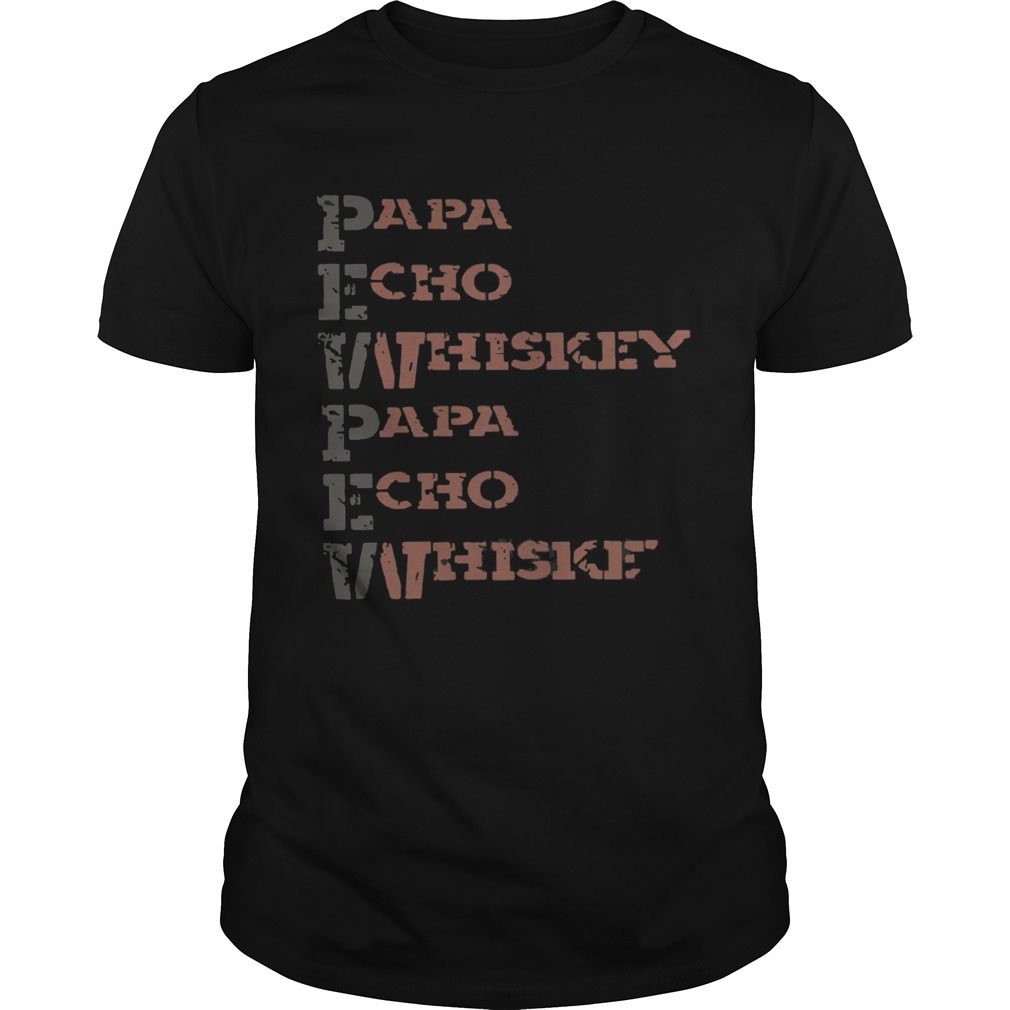 Papa Echo Whiskey Papa Echo Whiskey  Unisex