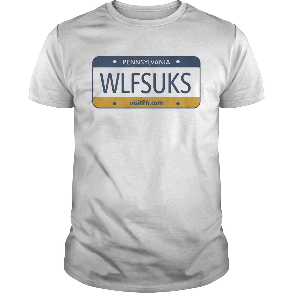 Pennsylvania Wlfsuks visitPAcom shirt