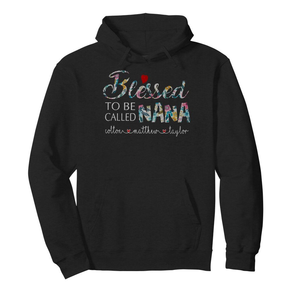 Personalized Bleessed To Be Called Nana  Unisex Hoodie