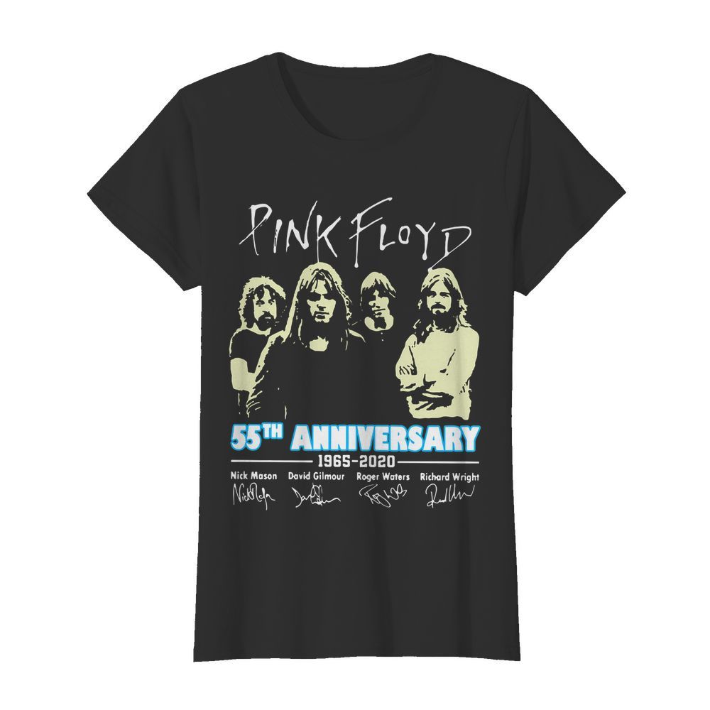 Pink Floyd 55th Anniversary 1965-2020 Signature  Classic Women's T-shirt