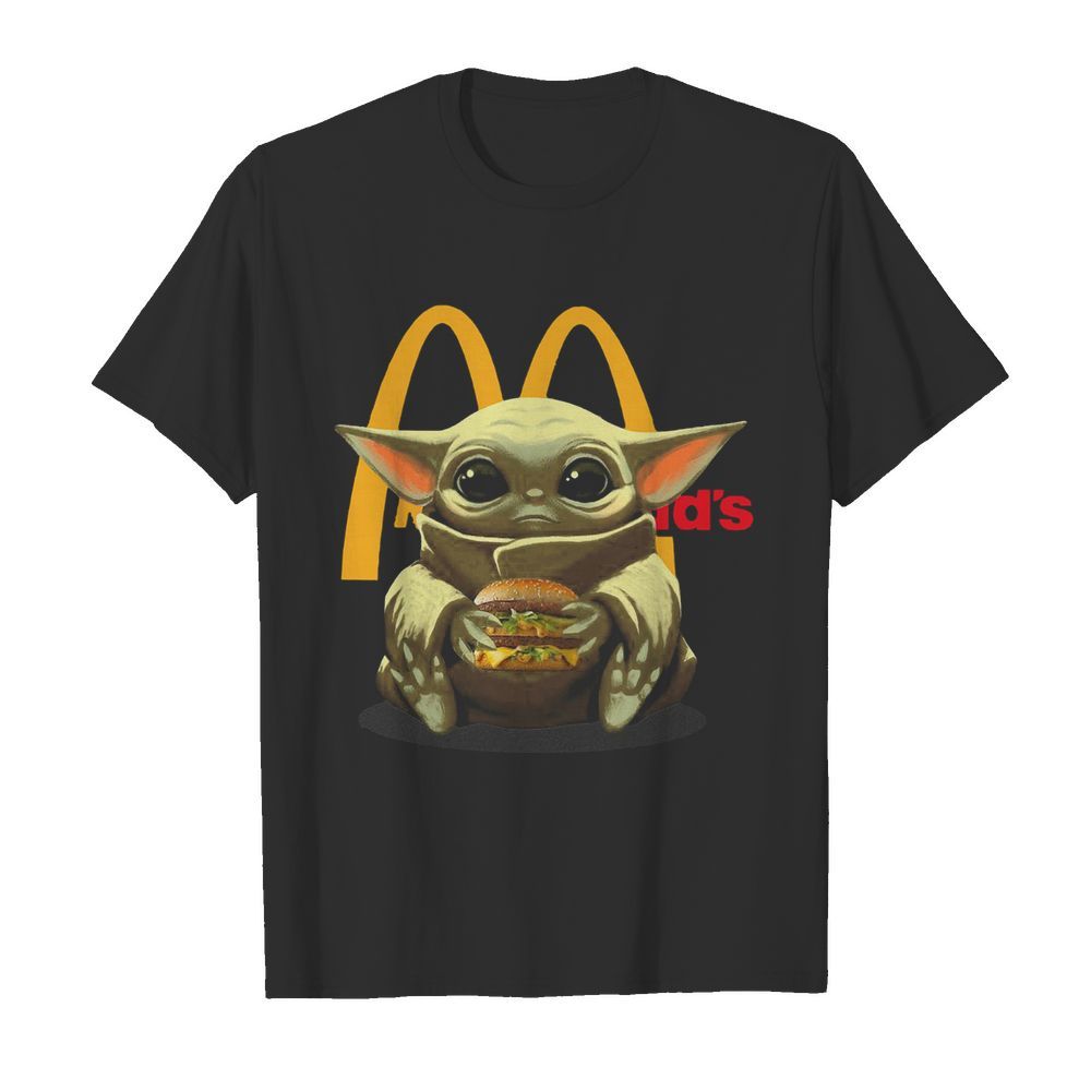 Premium Baby Yoda Hug McDonald’s shirt