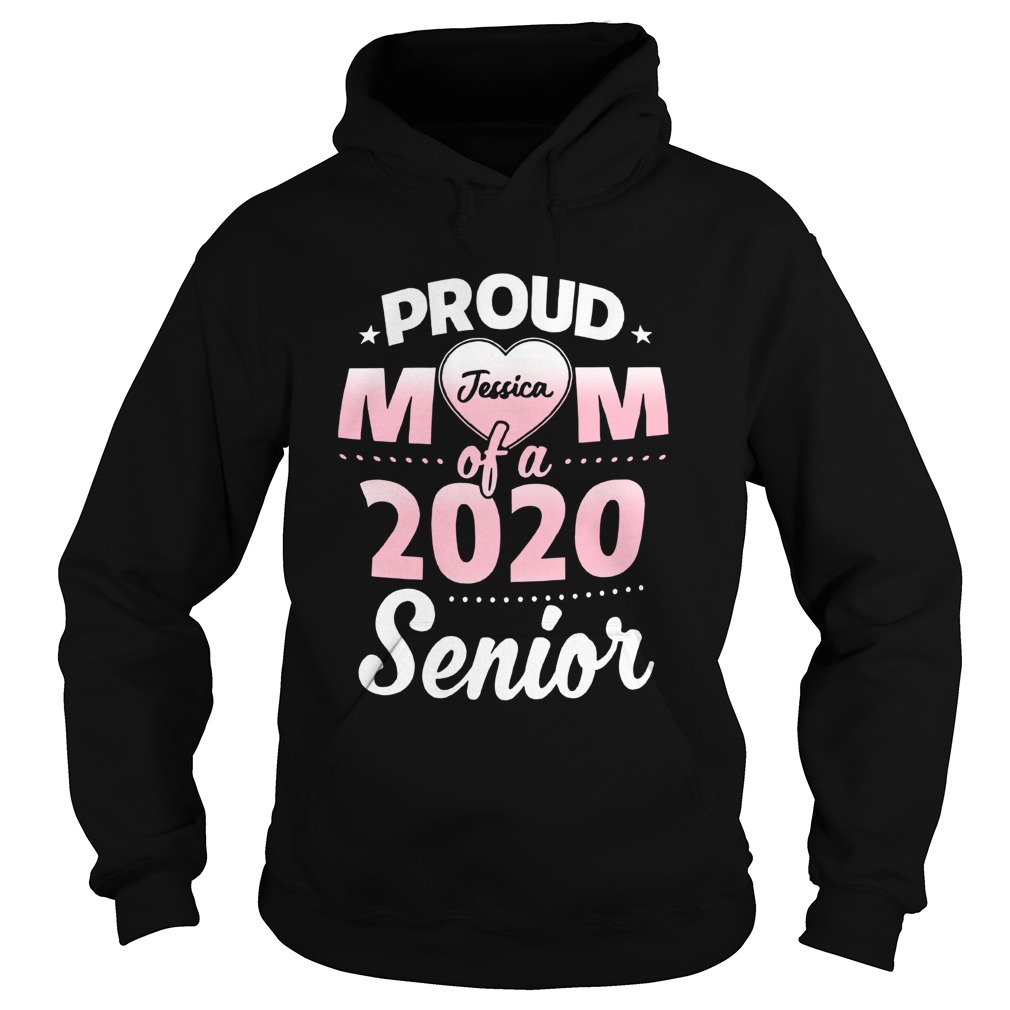 Proud Mom Of A 2020 Senior Personalized  Hoodie