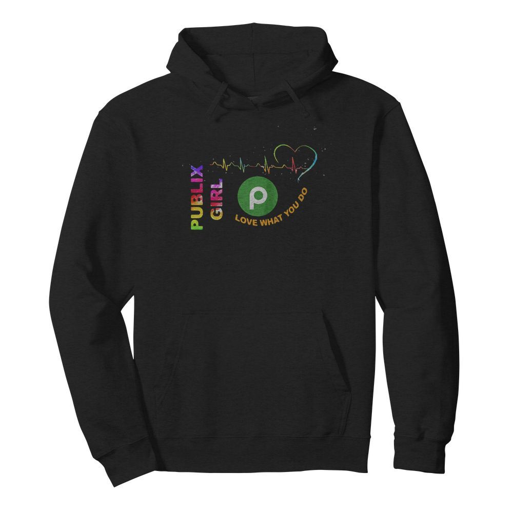 Publix Girl Love What You Do Heartbeat  Unisex Hoodie