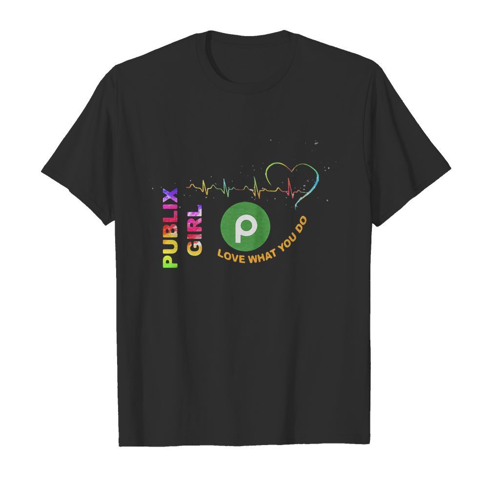 Publix Girl Love What You Do Heartbeat  Classic Men's T-shirt