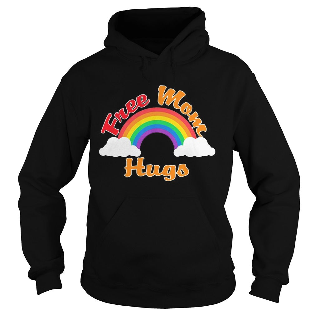 Rainbow Free Mom Hugs Lgbt  Hoodie