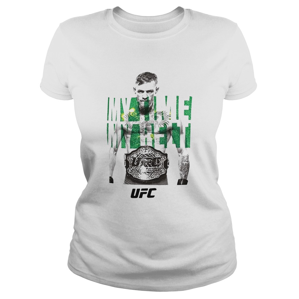 Reebok conor mcgregor ufc my time my belt champions  Classic Ladies