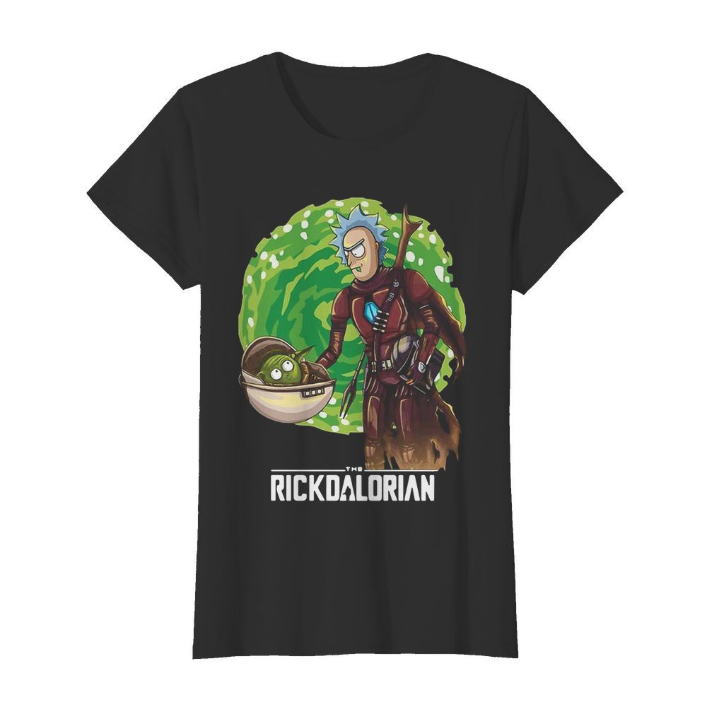 Rick And Morty The Rickdalorian  Classic Women's T-shirt