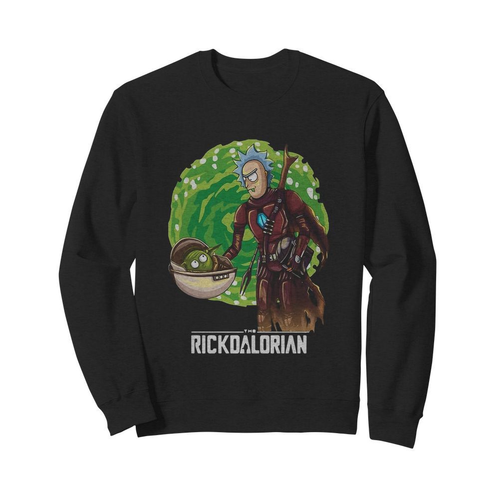 Rick And Morty The Rickdalorian  Unisex Sweatshirt