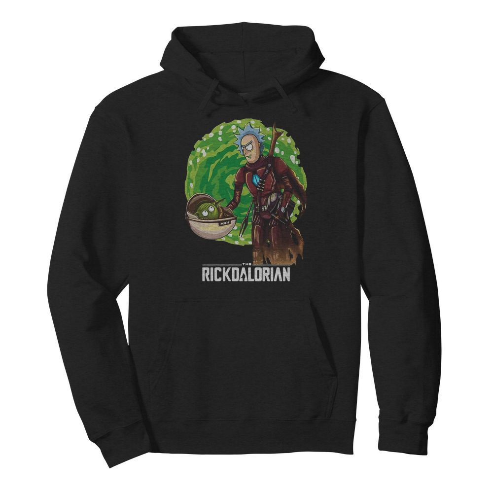 Rick And Morty The Rickdalorian  Unisex Hoodie