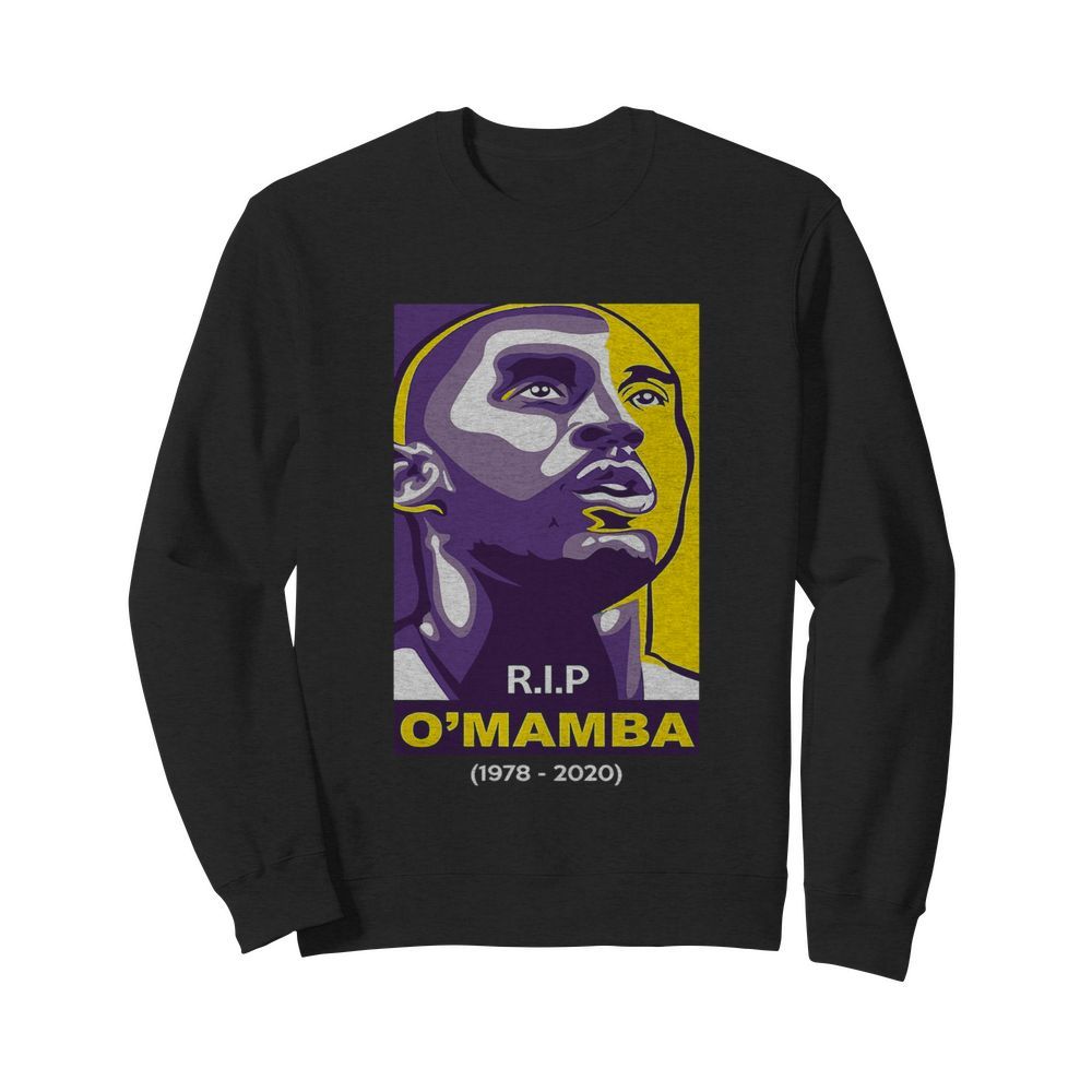 Rip O'mamba 1978 2020 Kobe Bryant  Unisex Sweatshirt