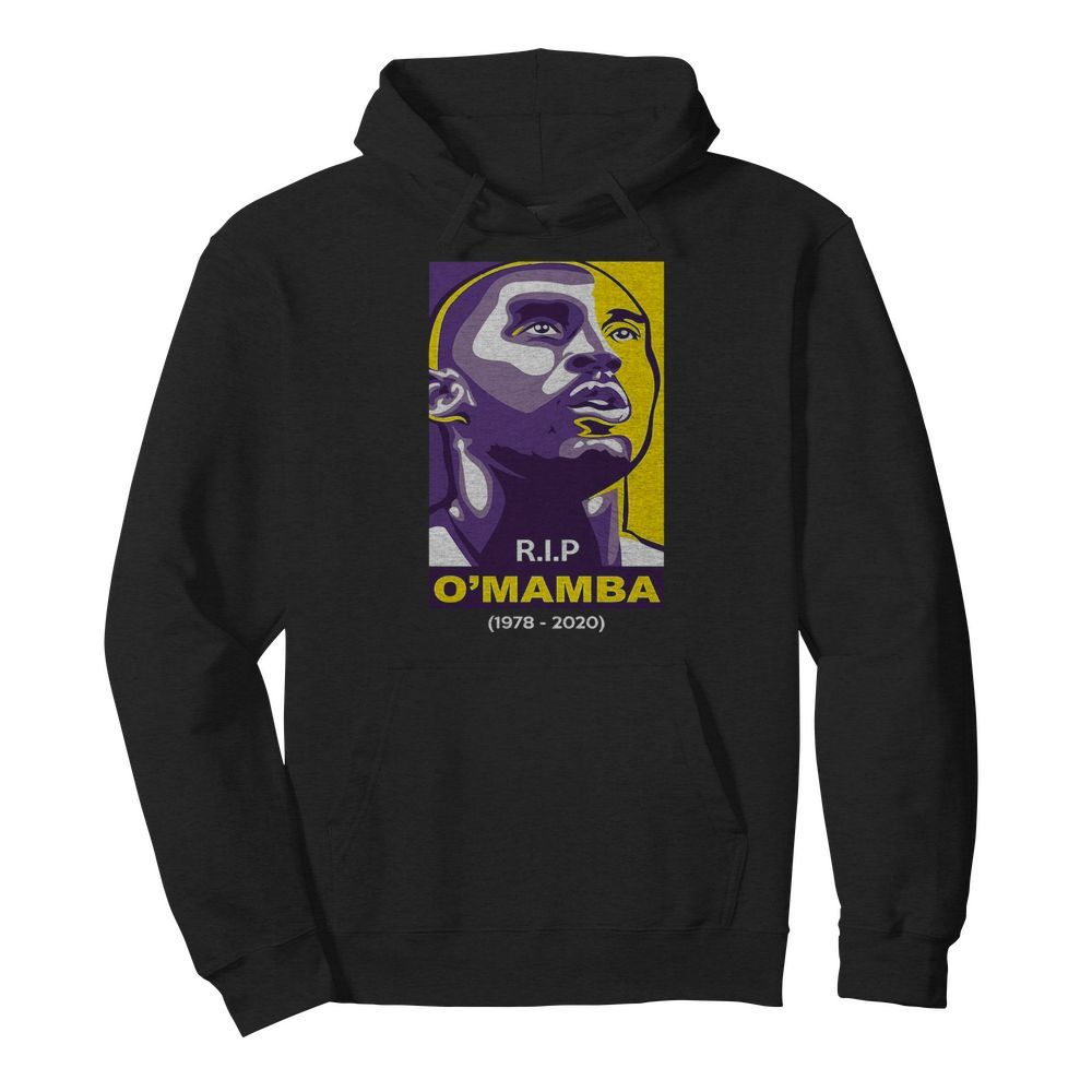 Rip O'mamba 1978 2020 Kobe Bryant  Unisex Hoodie