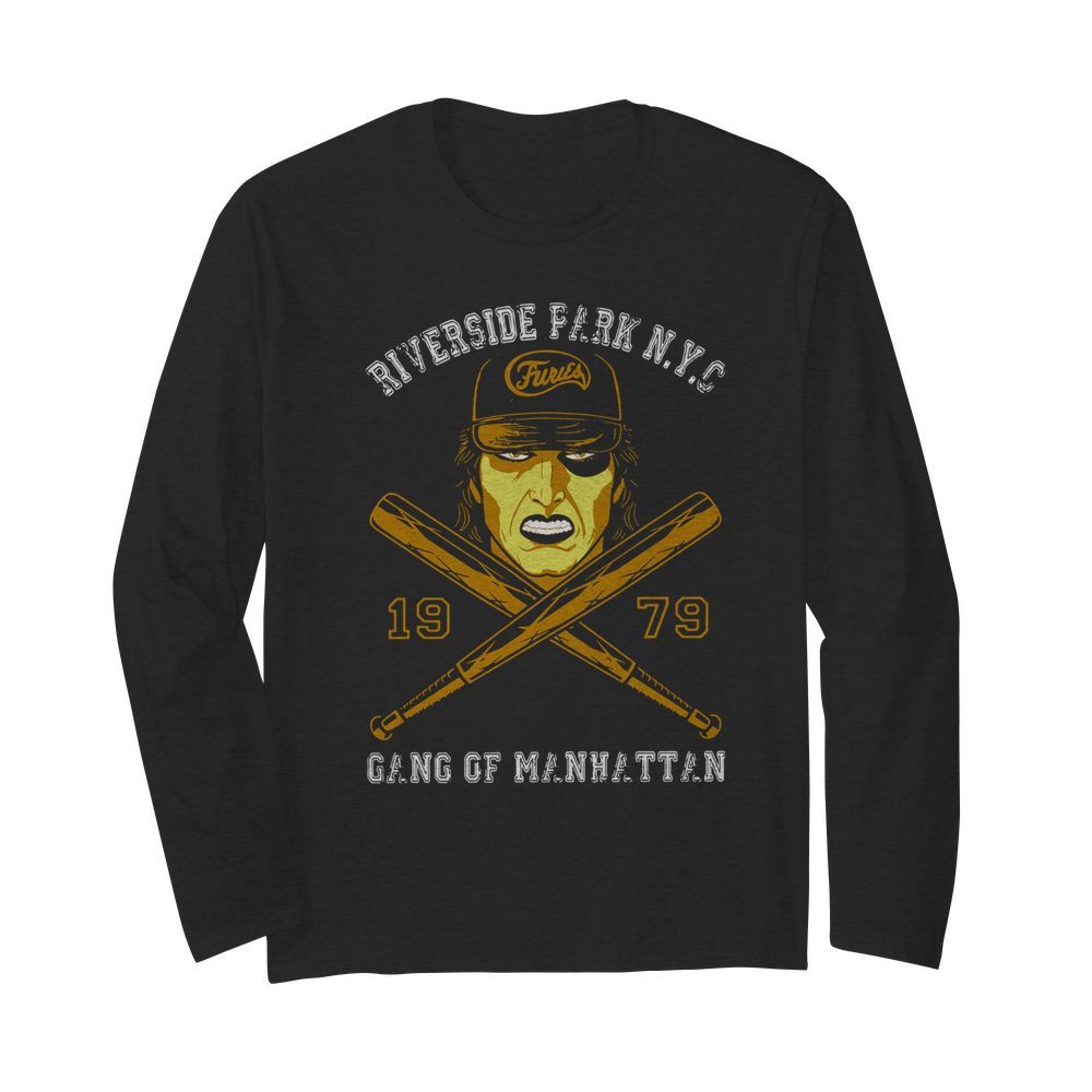 Riverside Park Nyc 1979 Gang Of Manhattan  Long Sleeved T-shirt 