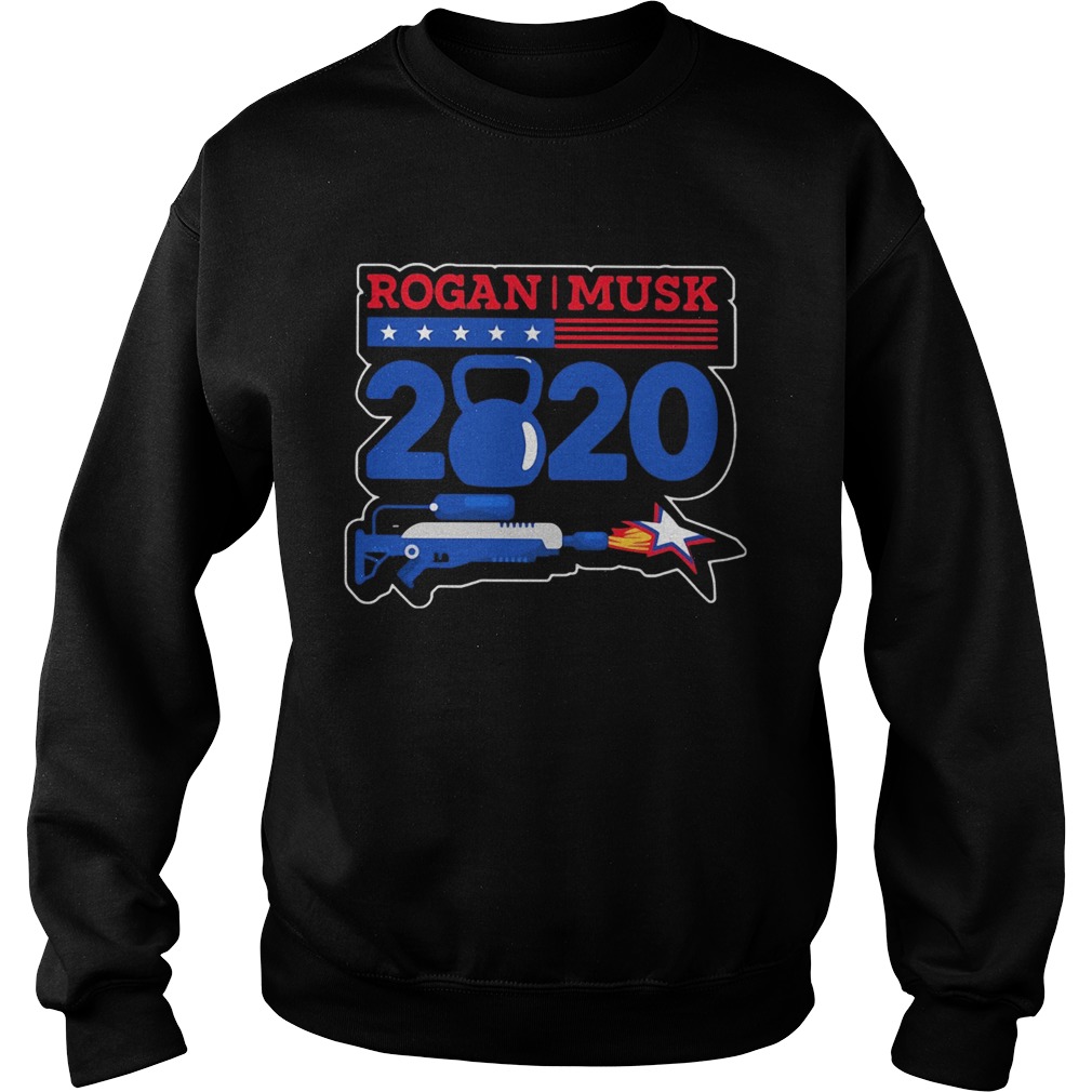 Rogan musk 2020 American flag veteran Independence Day  Sweatshirt