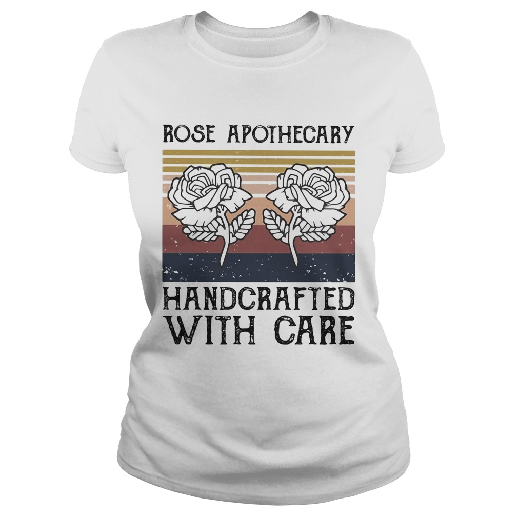 Rose apothecary handcrafted with care vintage  Classic Ladies