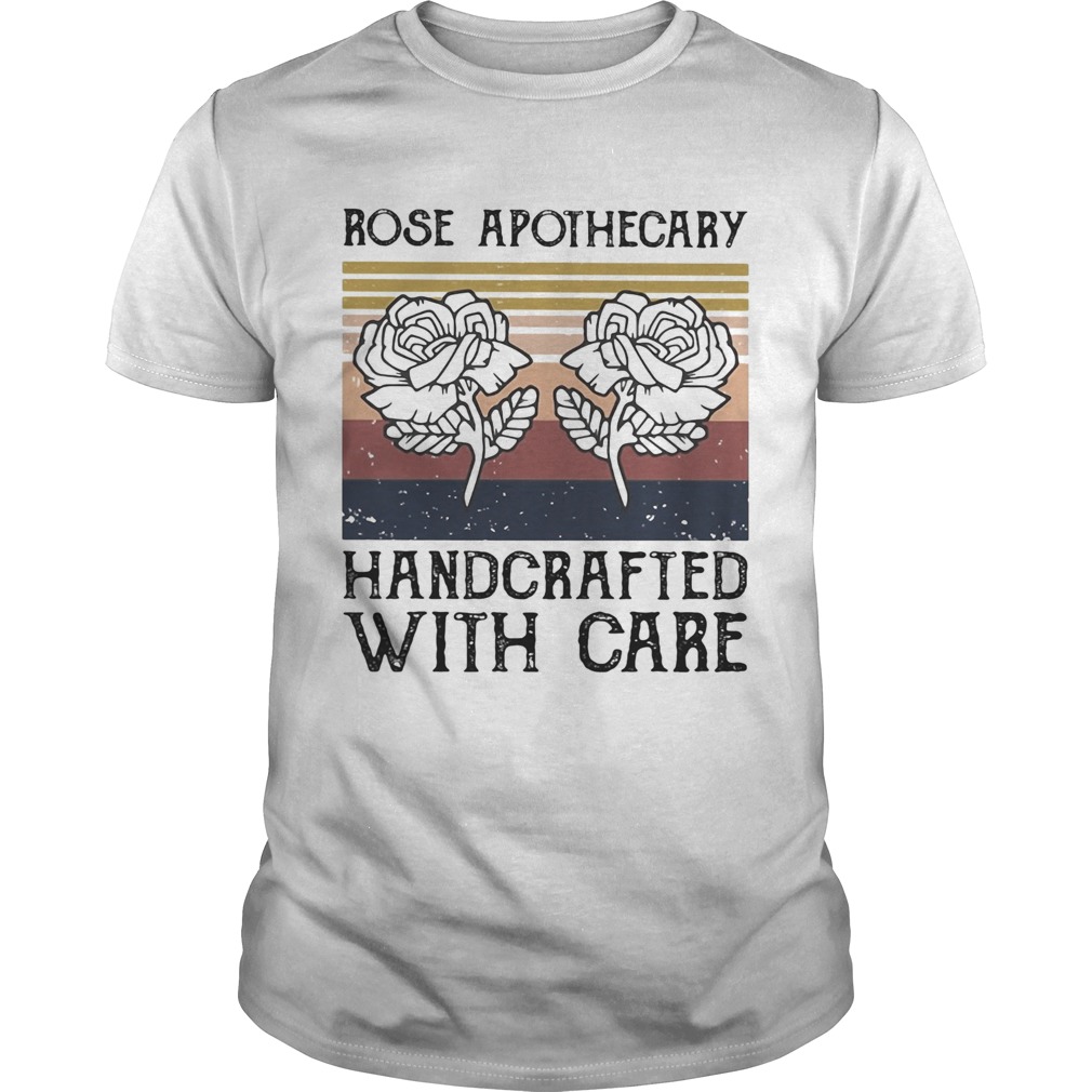 Rose apothecary handcrafted with care vintage  Unisex