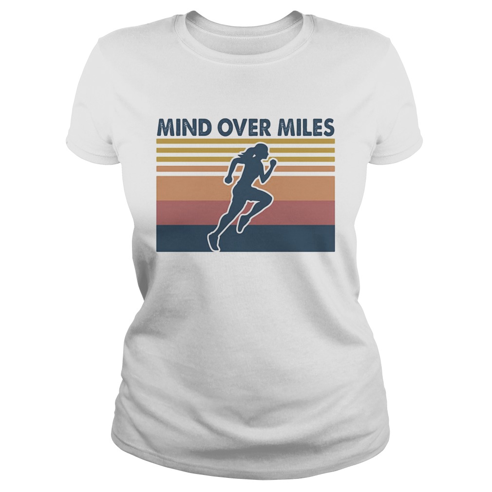 Running mind over miles vintage  Classic Ladies